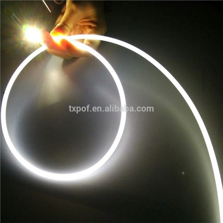 0.25-14mm Led Side Lighting Plastic Optical Fiber