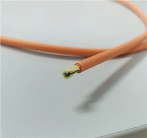 Orange Color Buffered POF Kabel S PUR