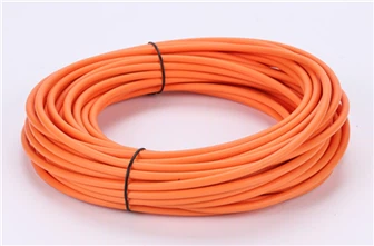 PUR oranžový nebo červený optický kabel POF 1.{1}}mm*2,2 nebo 2,2mm*4,4 jednožilový nebo dvoužilový kabel